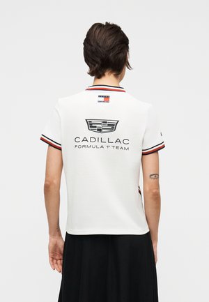 REPLICA CROPPED TEE - Nyomott mintás póló - white