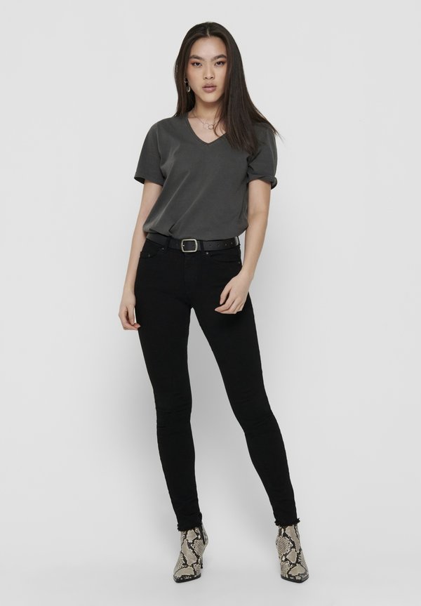 ONLBLUSH MID RAW - Jeans Skinny Fit2
