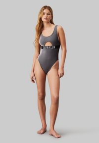 Calvin Klein Swimwear ONE PIECE - Fürdőruha - black