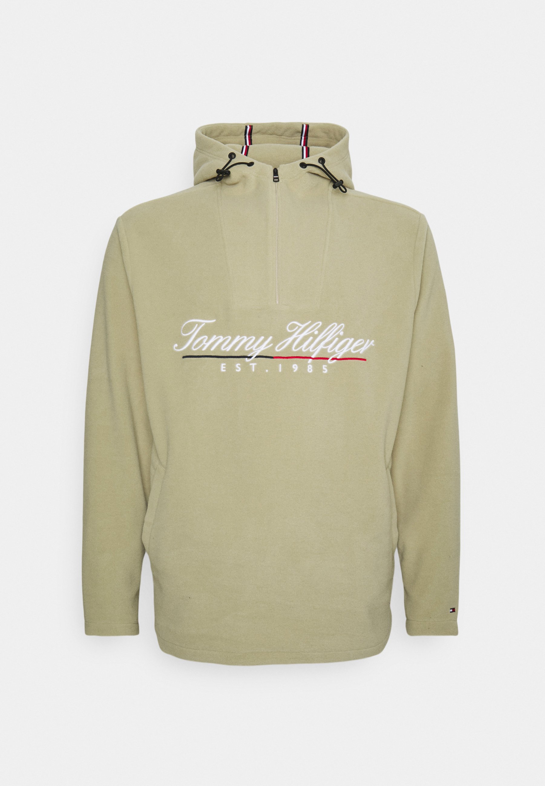 Tommy Hilfiger POPOVER UNISEX - Felpa in pile - desert tan/sabbia -  Zalando.it