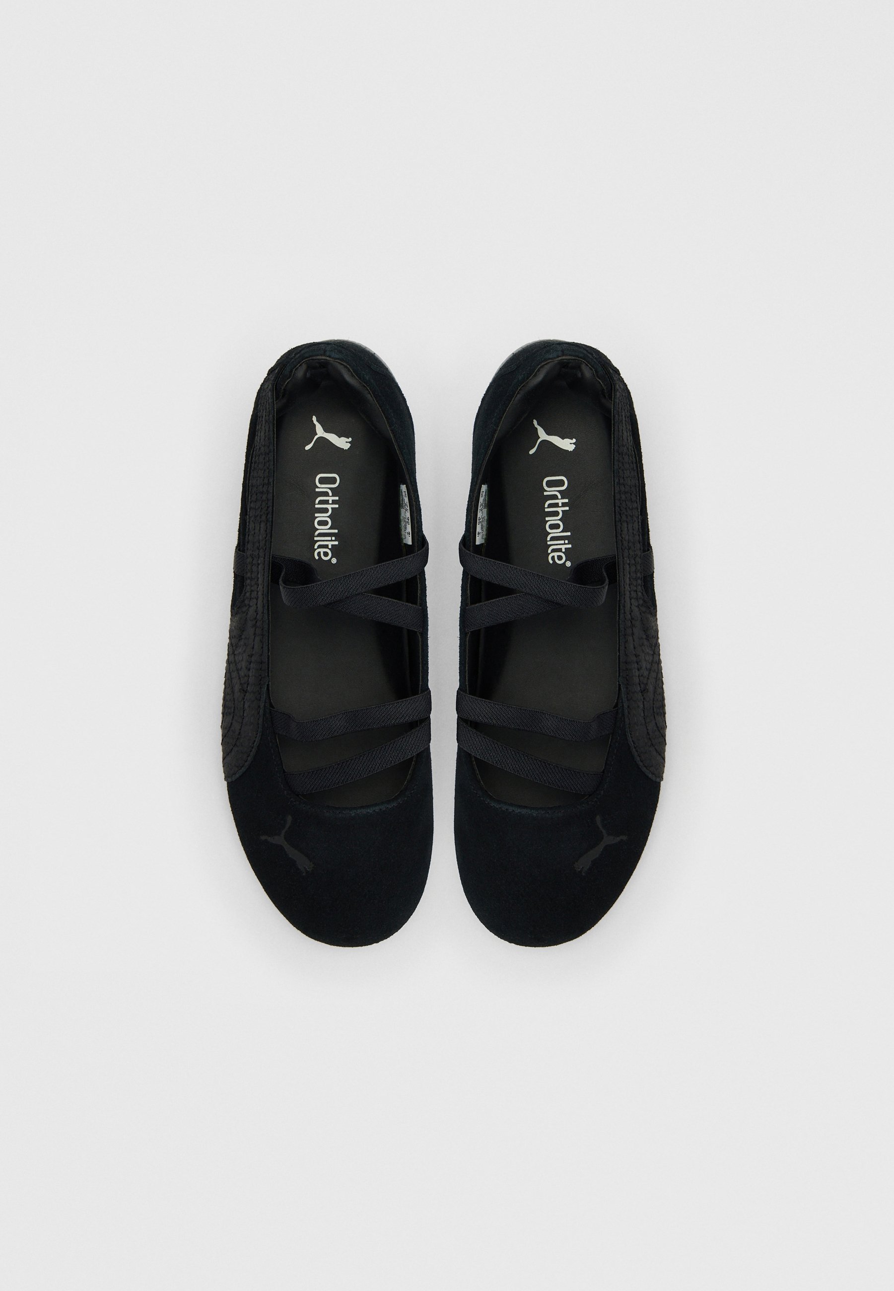Puma SPEEDCAT BALLET PYTHON WNS - Ballerina shoes - black