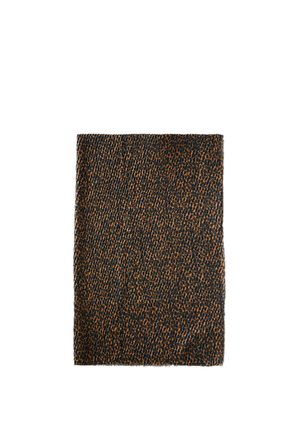 PLISSÉ FANTASIA ANIMALIER - Huivi - marrone