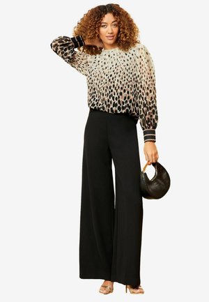 Love & Roses REGULAR - Bluse - neutral animal