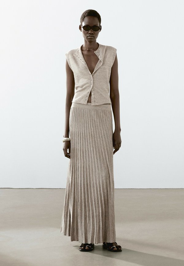 MIDI - Pleated skirt