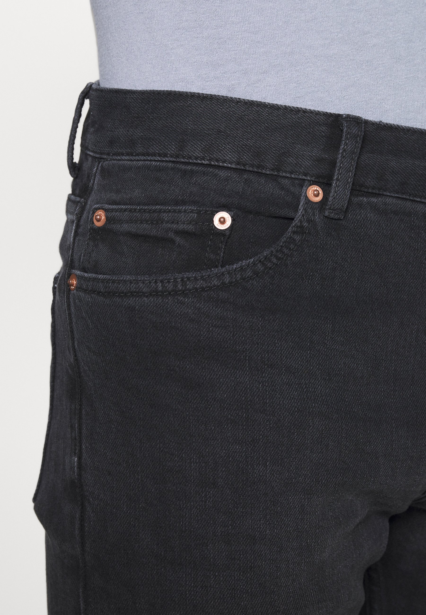 Dr.Denim CLARK - Slim fit jeans - black soot/black denim - Zalando.co.uk