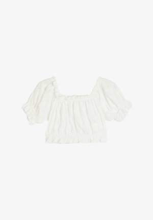 Koton CROP - Camicetta - white