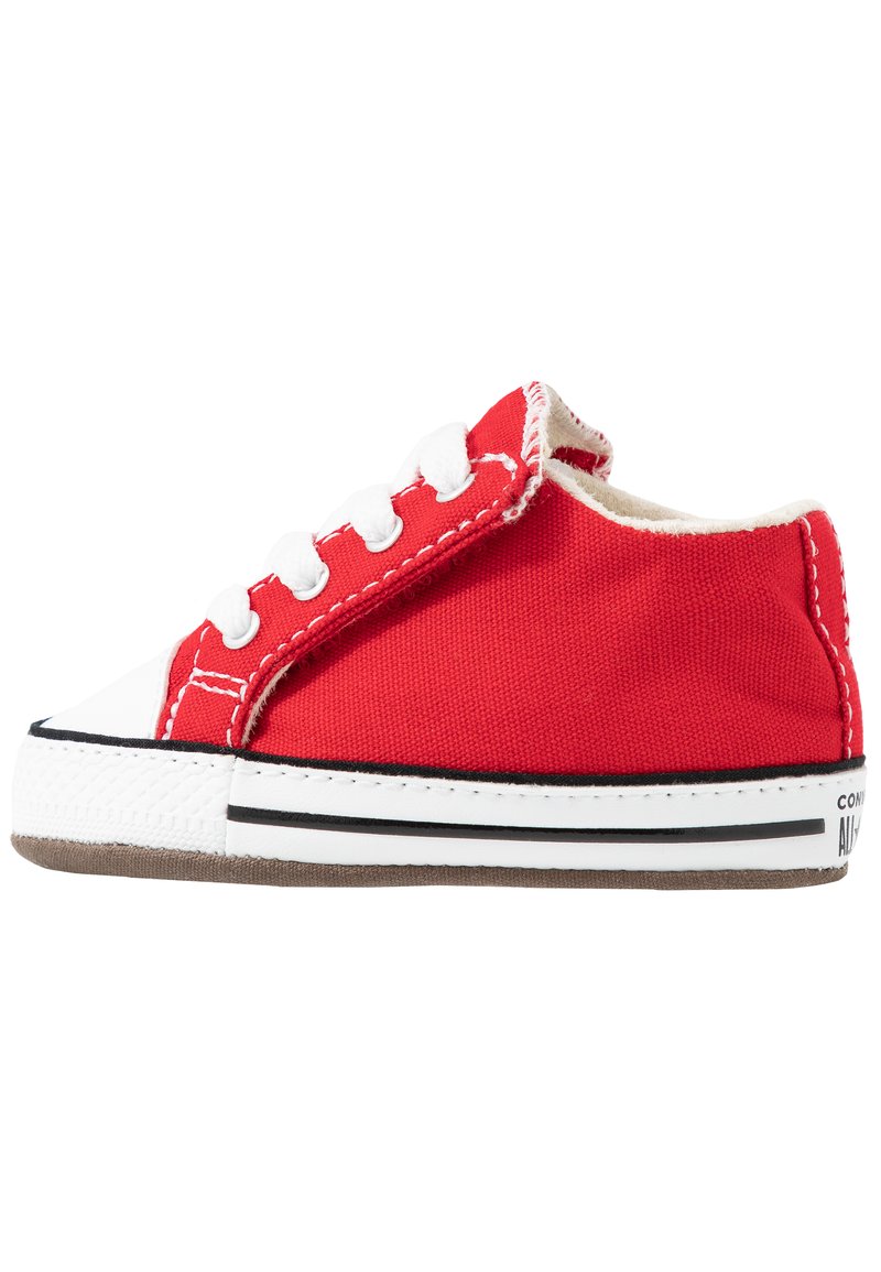 Converse Chuck Taylor All Star Cribster Mid Chaussons Pour Bebe University Red Natural Ivory White Rouge Zalando Fr