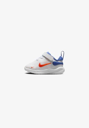 Nike Performance REVOLUTION 7 - Zapatillas running asfalto - white team orange astronomy blue total orange