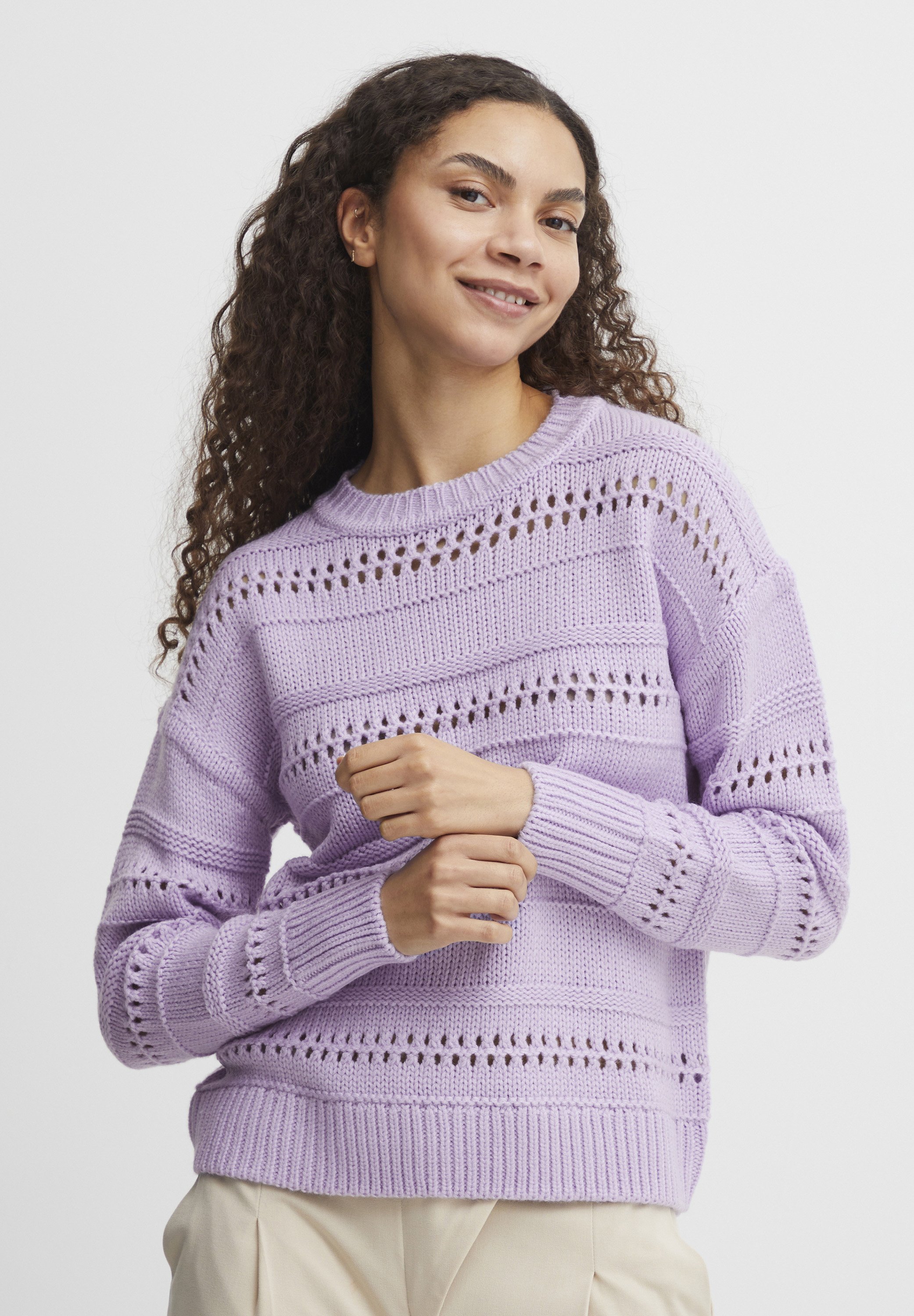 売れ筋商品|||ビーヤング ニット&セーター レディース アウター BYOTINKA - Jumper - purple rose ビーヤング レディース ニット&セーター アウター BYOTINKA