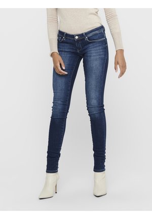 Skinny-Farkut - dark-blue denim