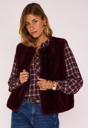 BROOKLYN - Veste sans manches - bordeaux