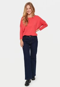 Saint Tropez MILASZ R-NECK - Maglione - cayenne