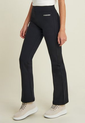 A ZAMPA IN ELASTICIZZATA - Leggings - anthracite