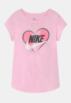SEASONAL HEART - T-shirt z nadrukiem - pink foam