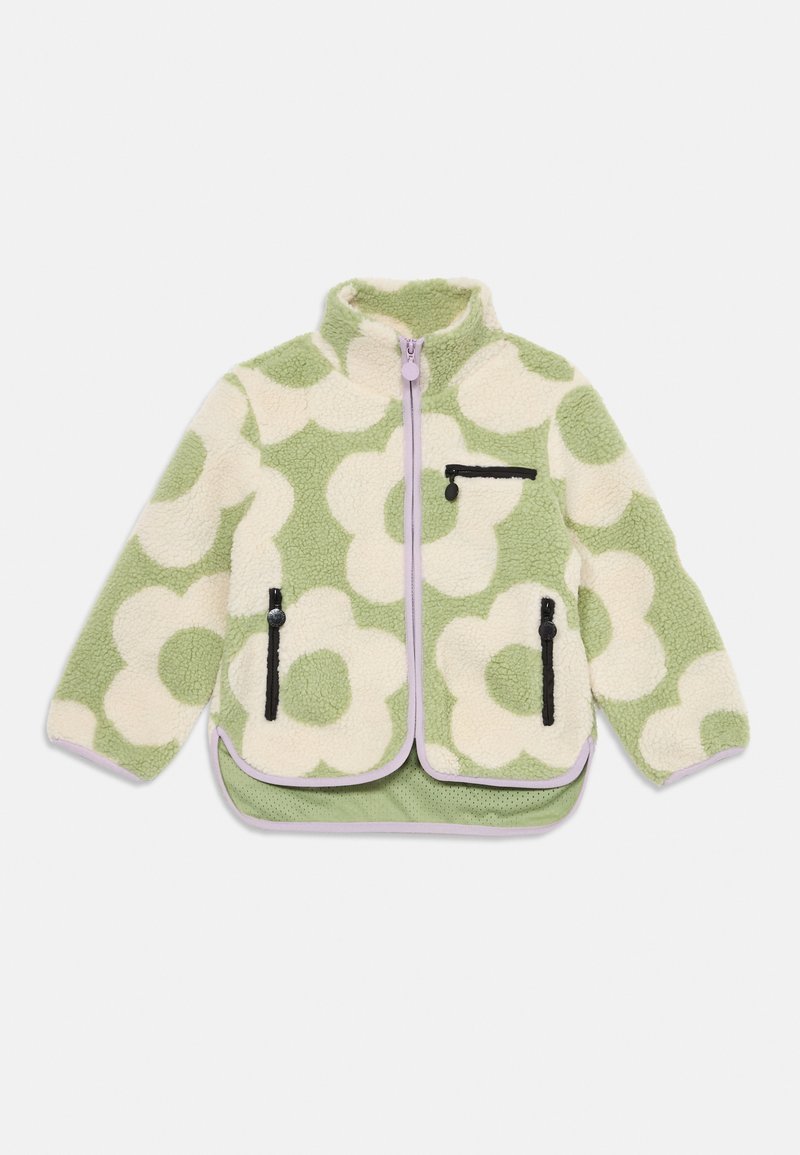 Stella McCartney Kids Fleecejas groen Stella McCartney Kids Fleecejas groen