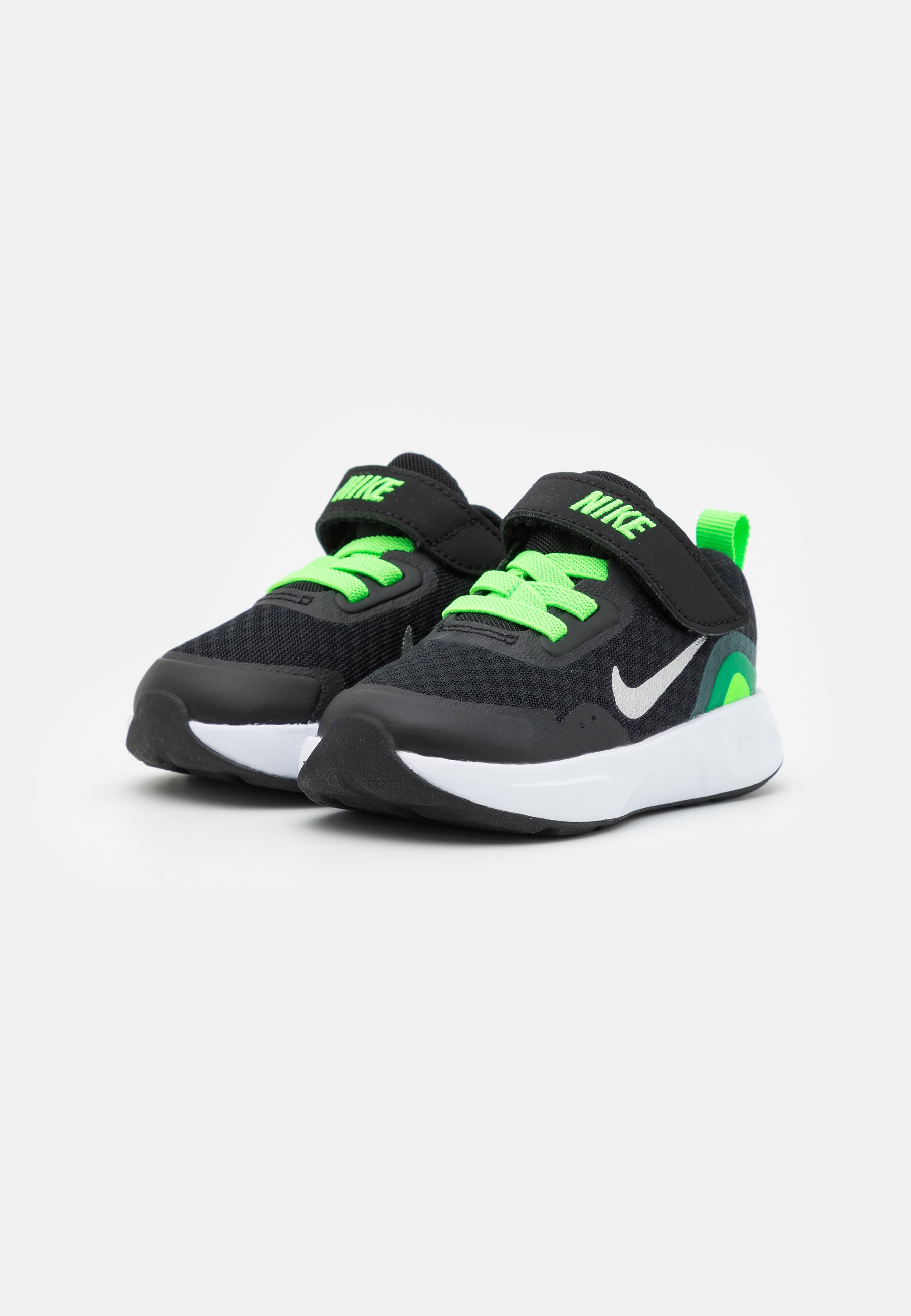 Nike Sportswear WEARALLDAY UNISEX - Zapatillas - black/chrome/green  strike/negro - Zalando.es