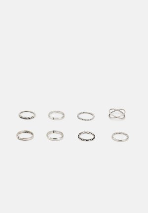 STACKING 8 PACK - Ring - silver-coloured