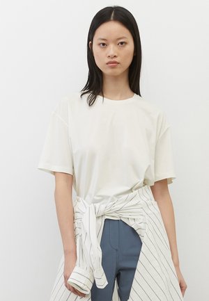 FLIESSENDEM - T-shirt basique - salty white