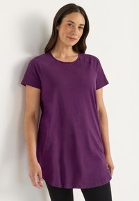 Cellbes of Sweden ALEX BIG - T-shirt med print - plum  black