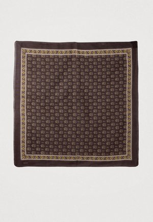 FOULARD CLASSIQ - Halsdoek - marron/cardamone