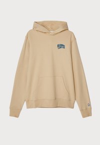 SMALL ARCH LOGO POPOVER HOOD - Melegítőfelső - sand