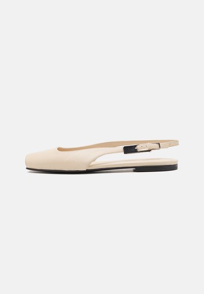 GIABORGHINI VERA - Balerini peep toe - cream