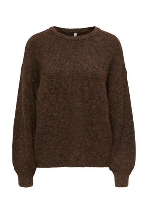 ONLY, ONLNELLIE O NECK - Maglione - coffee bean