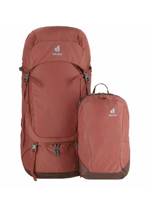 Deuter SET - Trekkingrucksack - caspia raisin