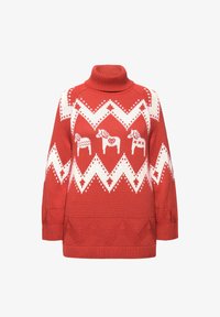 Non sélectionné, brick red