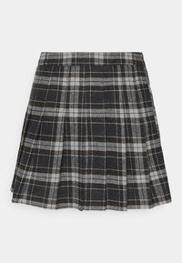 ONLCHELSEA CHECK SKIRT - Gonna a pieghe - black/white