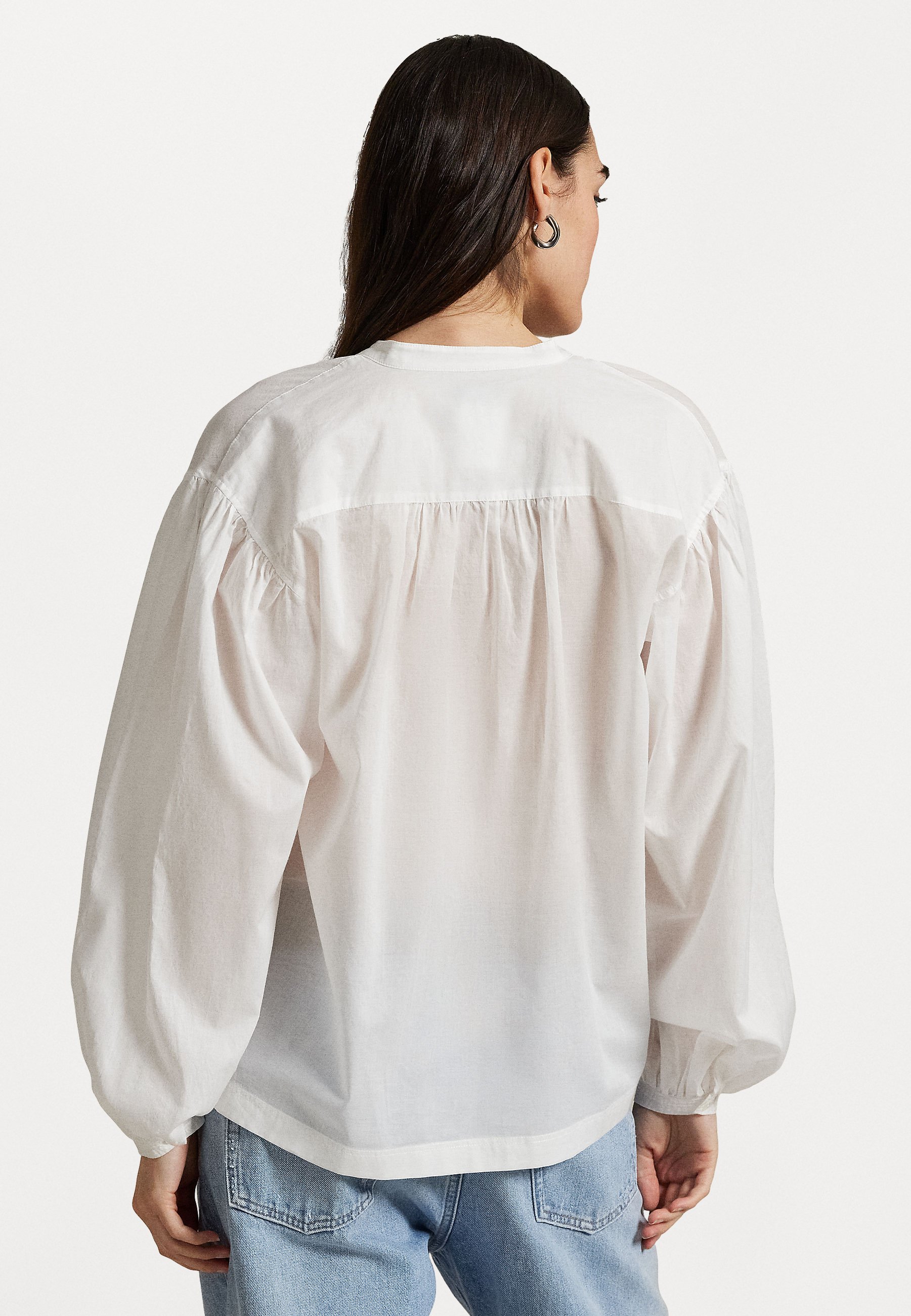 売れ筋商品|||ラルフローレン シャツ レディース トップス COTTON VOILE SHIRT - Button-down blouse - white Polo Ralph Lauren COTTON VOILE SHIRT - Button-down blouse