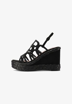 Queen Helena, Sandali con tacco - nero