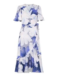 YASTHEA MIDI WRAP DRESS - Oblačila za posebne priložnosti - folkstone gray