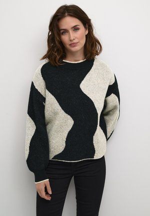 Kaffe KAWILMA - Jumper - abstract knit pattern