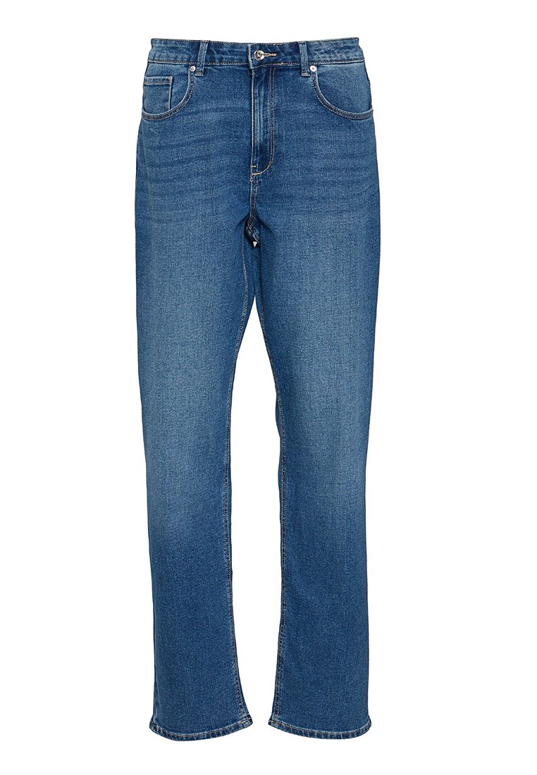 ONLY Carmakoma Straight leg jeans koningsblauw