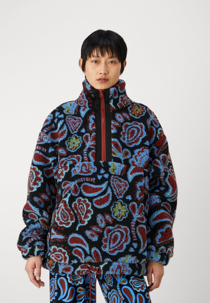 Stieglitz PEGGY TEDDY Fleece trui multi blue/blauw Zalando.nl