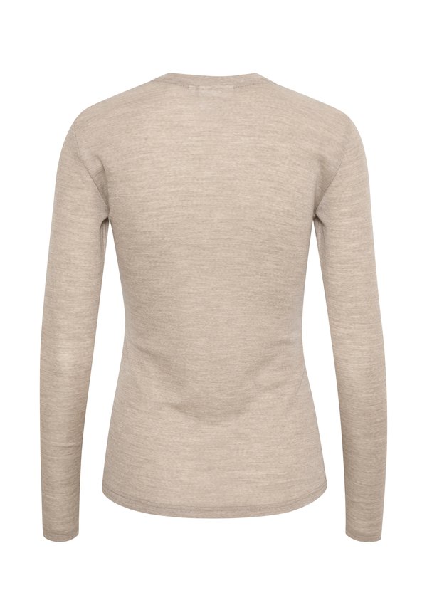 ROUNDNECK NOOS - Jumper - sand melange2