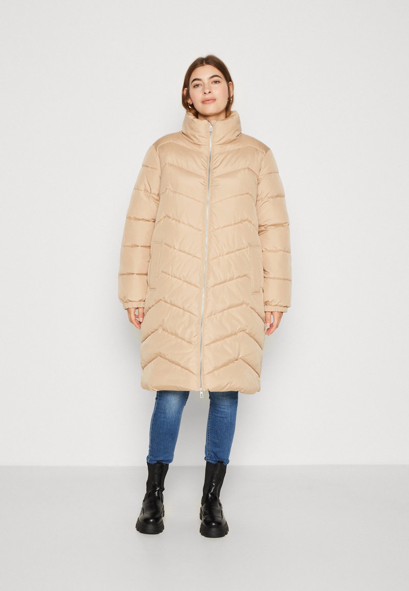 vero moda winterjacke beige
