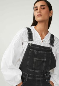 Next WIDE LEG - REGULAR FIT - Salopete - black