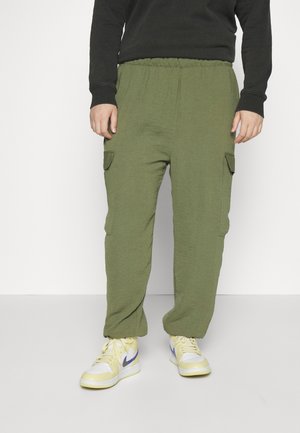 CARAYO JACKIE PANTS - Pantaloni cargo - winter moss