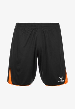 Erima 5-CUBES - Pantalón corto de deporte - black/orange