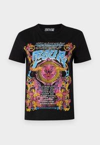 T-shirt con stampa - black
