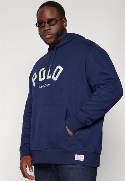 Polo Ralph Lauren Big & Tall LONG SLEEVE - Mikina s kapucí - cruise navy