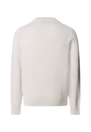 Hackett London, HACKETT LONDON JUMPER SADDLE CREW - Trui - off white