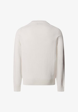 Hackett London, HACKETT LONDON JUMPER SADDLE CREW - Trui - off white