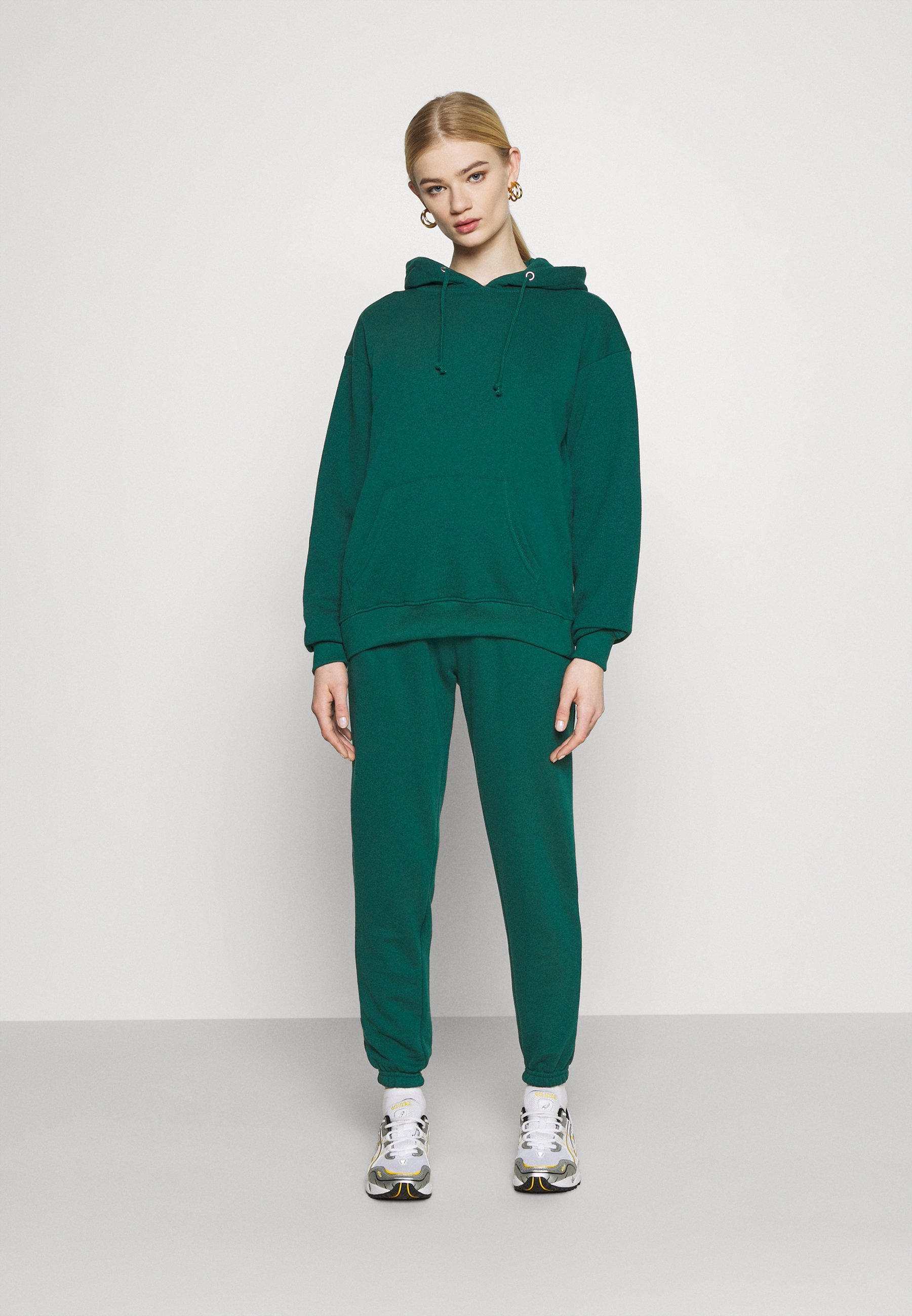 Missguided HOODIE SET - Kapuzenpullover - green/grün