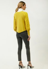 INFLUENCER FANCY RAGLAN-SLEEVE  - Chaqueta de punto - acid