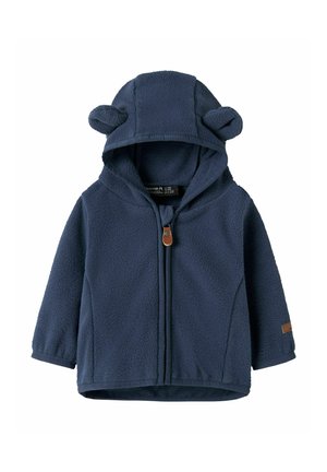 Name it, NBNMEEKO FLEECE JACKET MELANGE NOOS UNISEX - Veste polaire - oceana