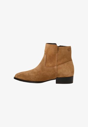 Tamaris Bottines - cognac