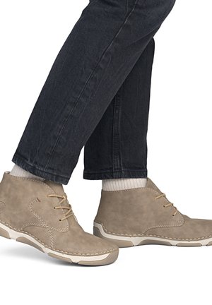 Rieker, RIEKER SCHNÜRSTIEFEL 55929 - Lace-up ankle boots - beige